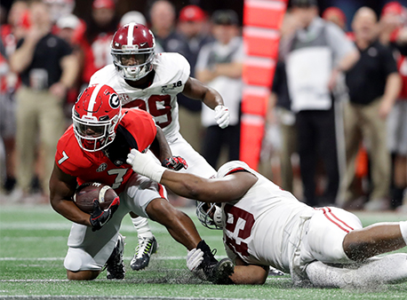 D'Andre Swift Georgia Bulldogs NCAA College Football Playoff Betting Odds Futures