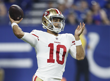Jimmy Garoppolo NFL Betting Week 1