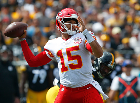 Patrick Mahomes Kansas City Chiefs NFL Betting Week 3