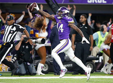 Stefon Diggs Minnesota Miracle Minneapolis Miracle NFL Betting Week 8