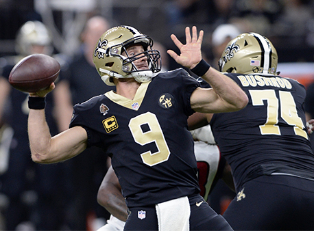 Drew Brees New Orleans Saints NFL Betting Week 13 Games of the Week