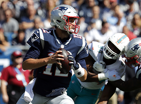 Tom Brady Patriots Dolphins NFL Betting Odds Week 14