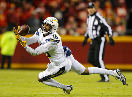 Tyrell Williams Los Angeles Chargers NFL Betting Week 16