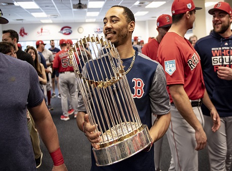 World Series futures, Mookie Betts, Boston Red Sox, New York Yankees, Houston Astros, LA Dodgers, Philadelphia Phillies