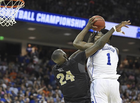 Zion Williamson, Duke, NCAA basketball Tournament
