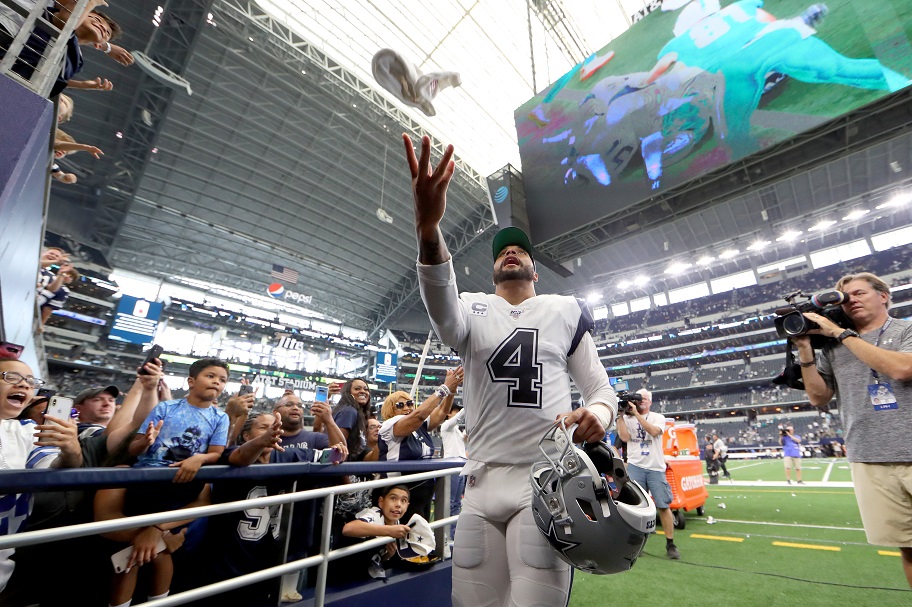 NFL Week 5 betting, Dak Prescott, Dallas Cowboys