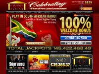 South Africa Online Casino's Website