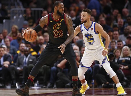LeBron James Stephen Curry NBA Finals Betting Odds