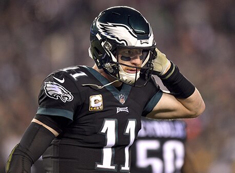 Carson Wentz Philadelphia Eagles NFL Betting Week 11