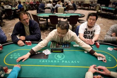 Las Vegas Poker Room Dividers Gone